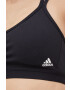 adidas Performance Jógová podprsenka Yoga Essentials černá barva - Pepit.cz