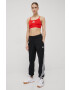 adidas Performance Kalhoty H59081 dámské černá barva jogger high waist - Pepit.cz