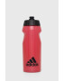 adidas Performance Láhev 500 ml červená barva - Pepit.cz