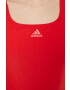 adidas Performance Plavky Badge Of Sport Colorblock HD0399 červená barva měkký košík - Pepit.cz