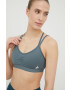 adidas Performance Sportovní podprsenka Yoga Essentials HG3645 šedá barva - Pepit.cz