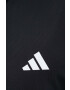 adidas Performance Tréninková mikina 3-Stripes černá barva s potiskem - Pepit.cz