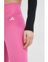 adidas Performance Tréninkové legíny Training Essentials růžová barva hladké - Pepit.cz