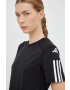 adidas Performance Tréninkové tričko Training Essentials černá barva - Pepit.cz