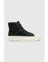 AllSaints Kecky Douglas Script High Top pánské černá barva - Pepit.cz