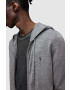 AllSaints Mikina Mode Merino Zip Hood - Pepit.cz