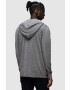 AllSaints Mikina Mode Merino Zip Hood - Pepit.cz