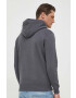 Alpha Industries Mikina Basic pánská šedá barva s kapucí s potiskem 178312.136-grey - Pepit.cz