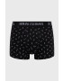 Armani Exchange Boxerky 2-pack pánské černá barva - Pepit.cz