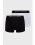 Armani Exchange Boxerky (2-pak) pánské černá barva - Pepit.cz