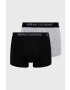 Armani Exchange Boxerky (2-pak) pánské černá barva - Pepit.cz