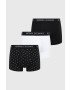 Armani Exchange Boxerky 3-pack pánské černá barva - Pepit.cz