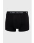 Armani Exchange Boxerky 3-pack pánské černá barva - Pepit.cz