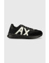 Armani Exchange Sneakers boty černá barva - Pepit.cz