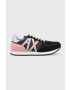 Armani Exchange Sneakers boty černá barva - Pepit.cz