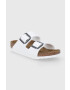 Birkenstock Dětské pantofle bílá barva - Pepit.cz