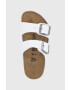 Birkenstock Dětské pantofle bílá barva - Pepit.cz