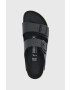 Birkenstock Dětské pantofle černá barva - Pepit.cz