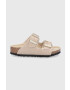 Birkenstock Dětské pantofle zlatá barva - Pepit.cz