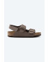 Birkenstock Dětské sandály hnědá barva - Pepit.cz