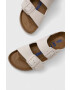 Birkenstock Kožené pantofle ARIZONA SFB dámské bílá barva 1024516 - Pepit.cz