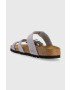 Birkenstock Kožené pantofle Franca SFB dámské fialová barva 1024270 - Pepit.cz