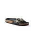 Birkenstock Kožené pantofle Madrid dámské černá barva 1022541 - Pepit.cz