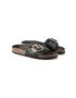 Birkenstock Kožené pantofle Madrid dámské černá barva 1022541 - Pepit.cz