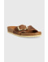 Birkenstock Kožené pantofle MADRID BIG BUCKLE - Pepit.cz