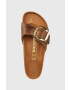 Birkenstock Kožené pantofle MADRID BIG BUCKLE - Pepit.cz