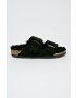 Birkenstock Pantofle Arizona Fur 752663-Black - Pepit.cz