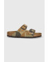 Birkenstock Pantofle ARIZONA SFB pánské zelená barva 1024651 - Pepit.cz