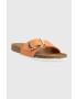 Birkenstock Pantofle Madrid dámské oranžová barva 1025532 - Pepit.cz