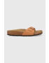 Birkenstock Pantofle MADRID BS dámské hnědá barva - Pepit.cz