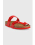 Birkenstock Pantofle Mayari dámské zelená barva 1025558 - Pepit.cz