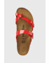 Birkenstock Pantofle Mayari dámské zelená barva 1025558 - Pepit.cz