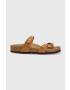 Birkenstock Pantofle Mayari dámské hnědá barva 1024132 - Pepit.cz