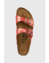 Birkenstock Pantofle Sydney dámské červená barva 1026162 - Pepit.cz