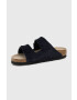 Birkenstock Semišové pantofle Arizona tmavomodrá barva 1020732.Midnight-Midnight - Pepit.cz