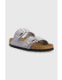 Birkenstock Semišové pantofle Arizona Big Buckle dámské fialová barva 1024090 1024090-PurFog - Pepit.cz