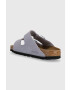 Birkenstock Semišové pantofle Arizona SFB dámské fialová barva 1024241 1024241-PurpleFog - Pepit.cz