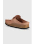 Birkenstock Semišové pantofle BUCKLEY dámské růžová barva 1024089 - Pepit.cz