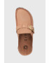 Birkenstock Semišové pantofle BUCKLEY dámské růžová barva 1024089 - Pepit.cz