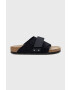 Birkenstock Semišové pantofle Kyoto - Pepit.cz