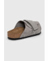 Birkenstock Semišové pantofle KYOTO pánské černá barva 1020388 - Pepit.cz