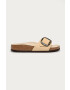 Birkenstock Semišové pantofle Madrid Big Buckle - Pepit.cz