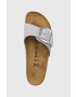 Birkenstock Semišové pantofle Madrid Big Buckle - Pepit.cz