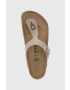 Birkenstock Semišové žabky Gizeh hnědá barva 943811-oil.tab.br - Pepit.cz