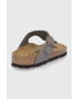 Birkenstock Žabky Gizeh dámské šedá barva na plochém podpatku 43393-Stone - Pepit.cz