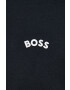 Boss Green Bavlněné tričko BOSS BOSS ATHLEISURE tmavomodrá barva - Pepit.cz